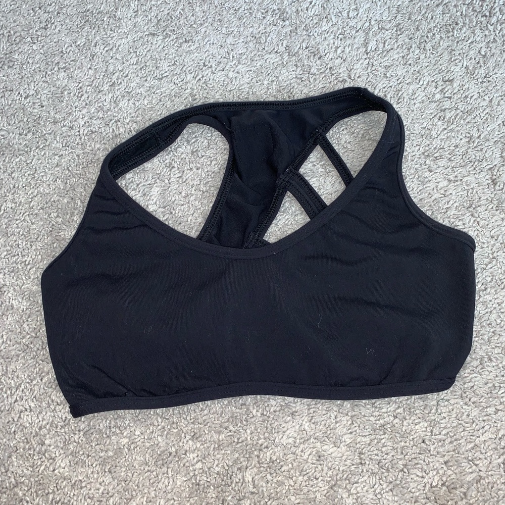 Jo and Jax black sports bra